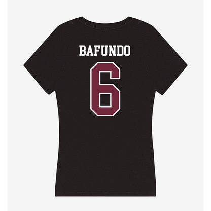 FDU - NCAA Women's Lacrosse : Madison Bafundo - Women's V-Neck T-Shirt-1