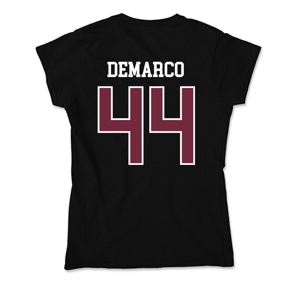 FDU - NCAA Baseball : Jason DeMarco - Soft Style Women’s T-Shirt-1