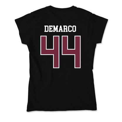 FDU - NCAA Baseball : Jason DeMarco - Soft Style Women’s T-Shirt-1