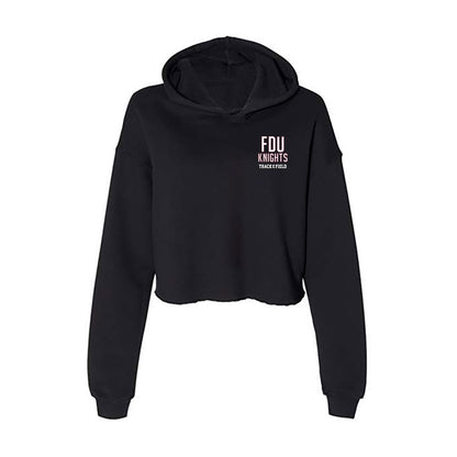 FDU - NCAA Women's Track & Field : Camille Ellis - Women's Crop Fleece Hoodie-0