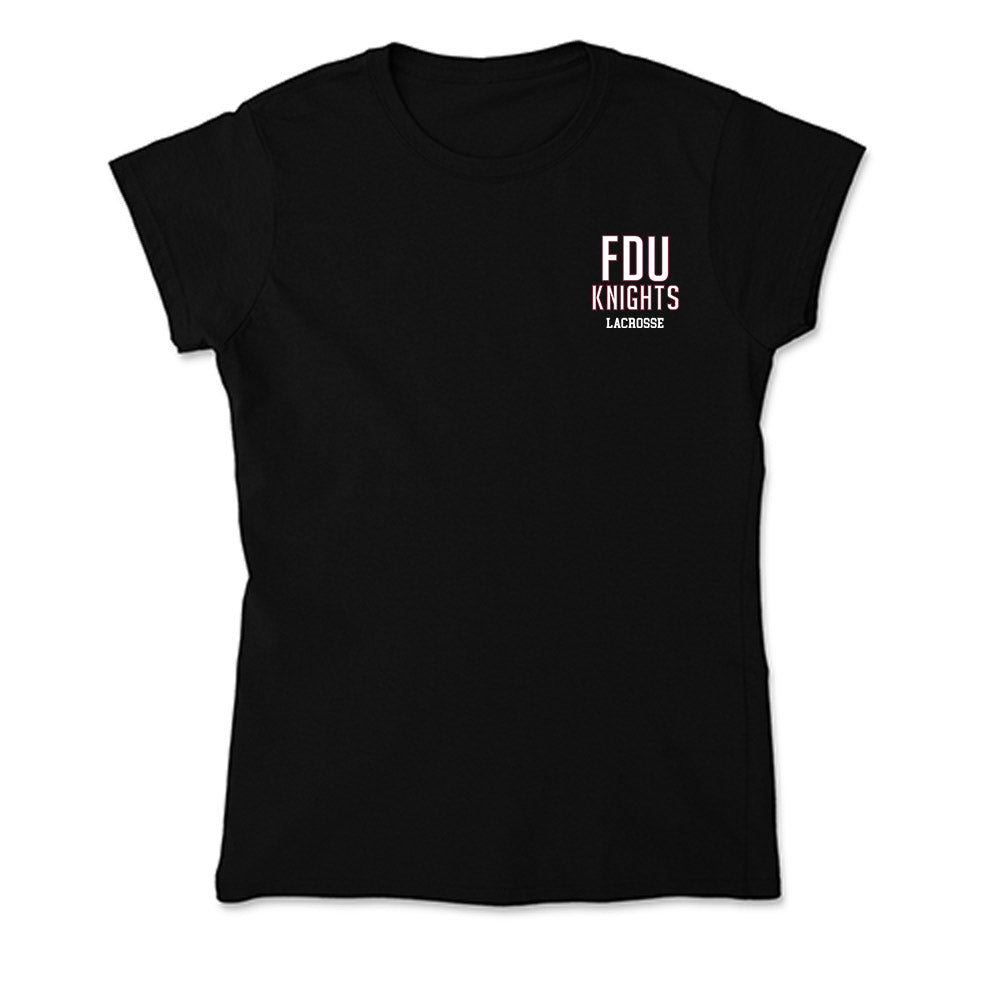 FDU - NCAA Women's Lacrosse : Kendal Hippert - Soft Style Women’s T-Shirt-0