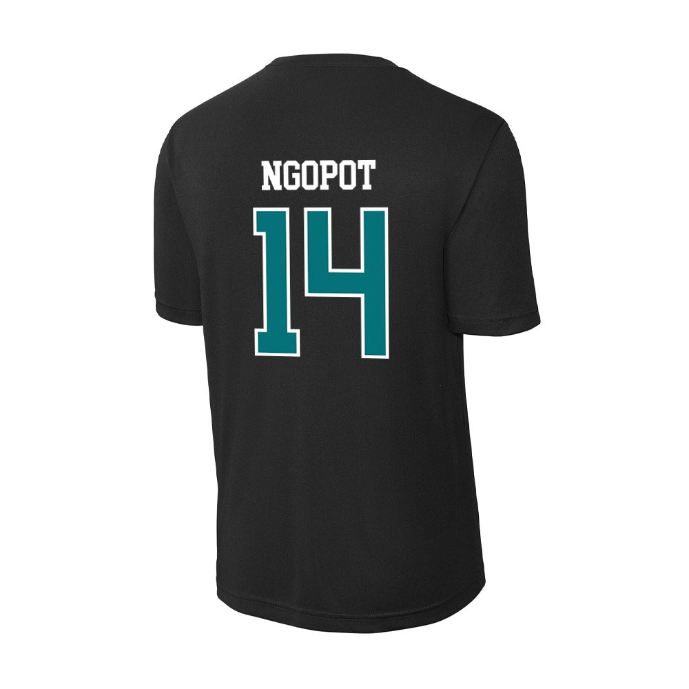 Coastal Carolina - NCAA Men's Basketball : Jerry Ngopot - Activewear T-Shirt-1