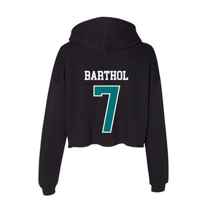 Coastal Carolina - NCAA Baseball : Blake Barthol - Women's Crop Fleece Hoodie-1