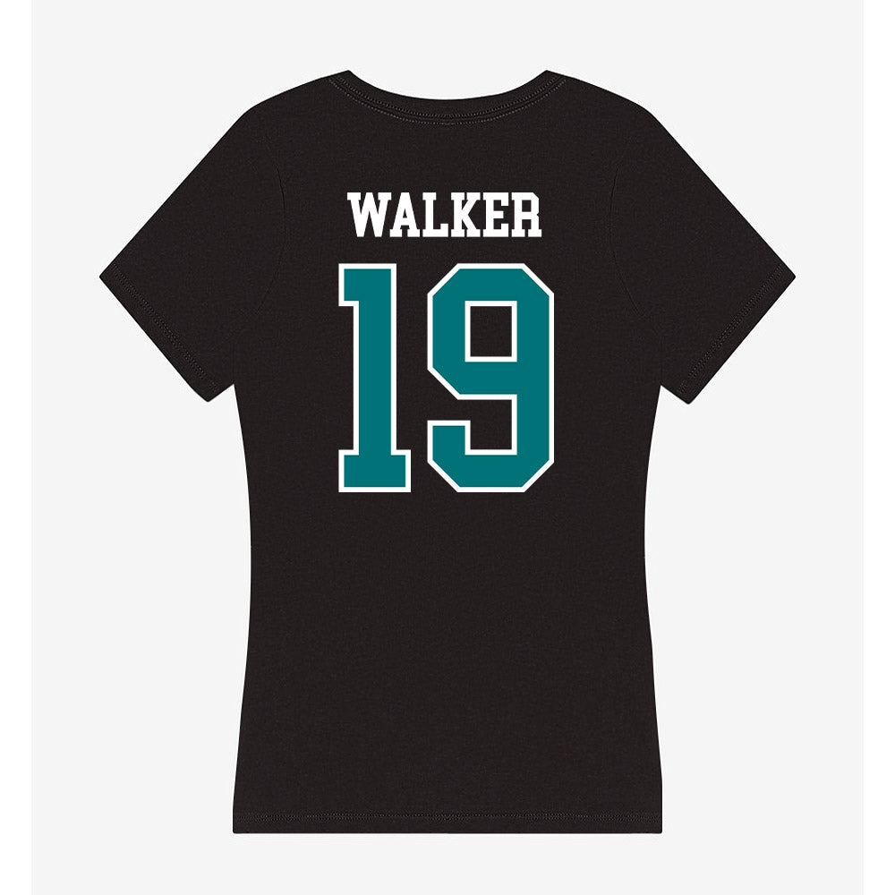 Coastal Carolina - NCAA Football : Alex Walker - Women's V-Neck T-Shirt-1