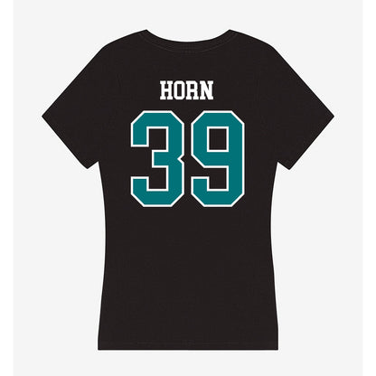 Coastal Carolina - NCAA Baseball : Darin Horn - Women's V-Neck T-Shirt-1