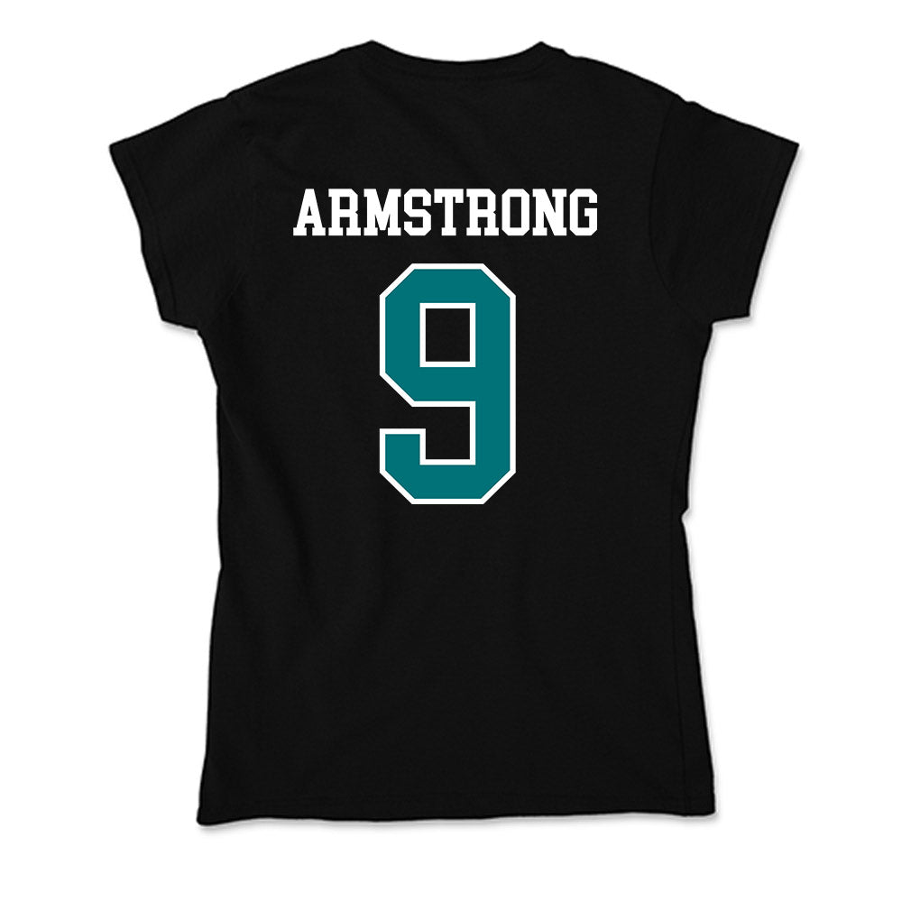 Coastal Carolina - NCAA Men's Soccer : Deryn Armstrong - Soft Style Women’s T-Shirt-1