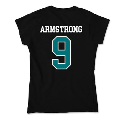 Coastal Carolina - NCAA Men's Soccer : Deryn Armstrong - Soft Style Women’s T-Shirt-1