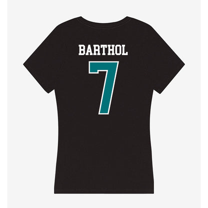 Coastal Carolina - NCAA Baseball : Blake Barthol - Women's V-Neck T-Shirt-1