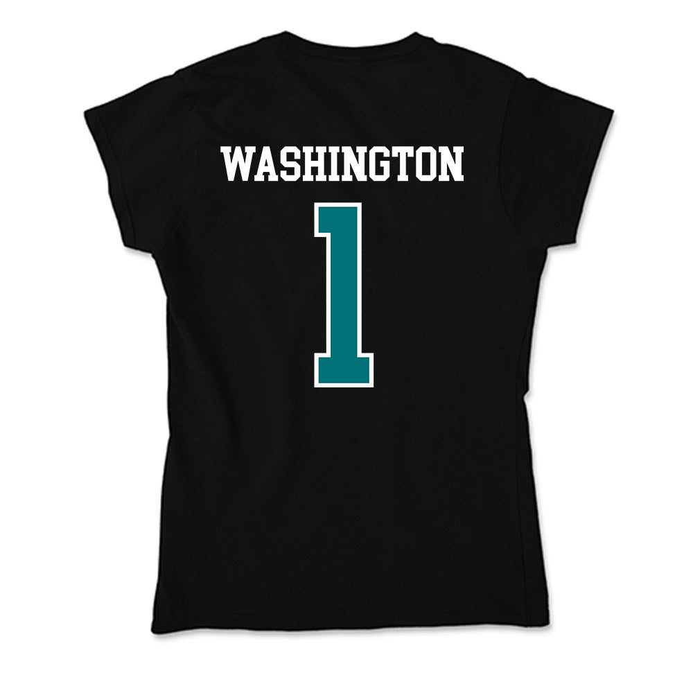 Coastal Carolina - NCAA Football : Robby Washington - Soft Style Women’s T-Shirt-1