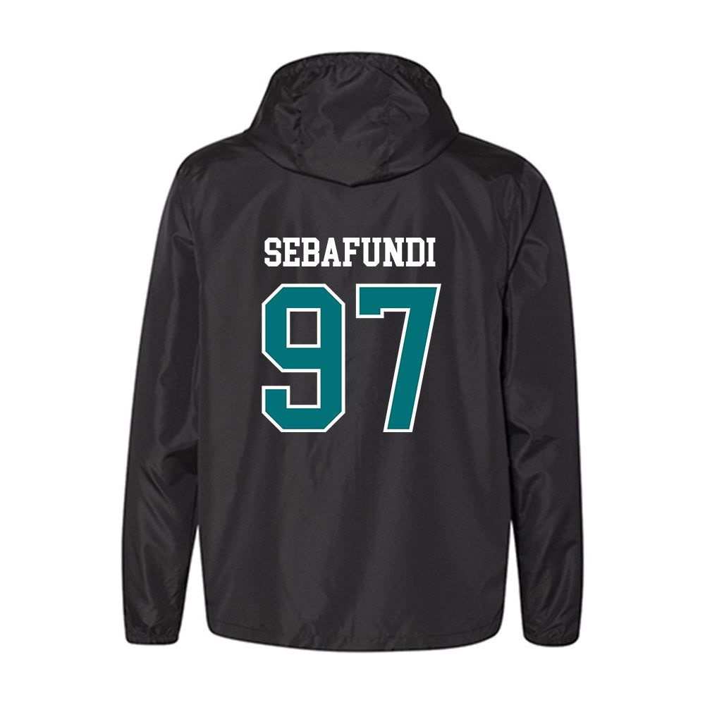 Coastal Carolina - NCAA Football : Emile Sebafundi - Windbreaker-1