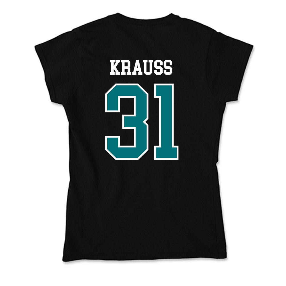 Coastal Carolina - NCAA Women's Lacrosse : Erica Krauss - Soft Style Women’s T-Shirt-1