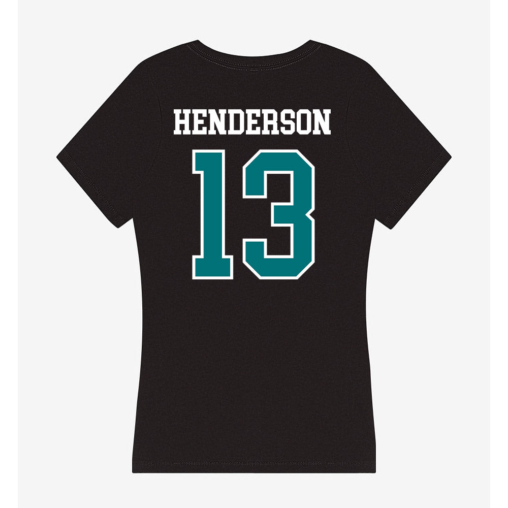 Coastal Carolina - NCAA Softball : Abby Henderson - Women's V-Neck T-Shirt-1