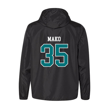 Coastal Carolina - NCAA Baseball : Chance Mako - Windbreaker-1