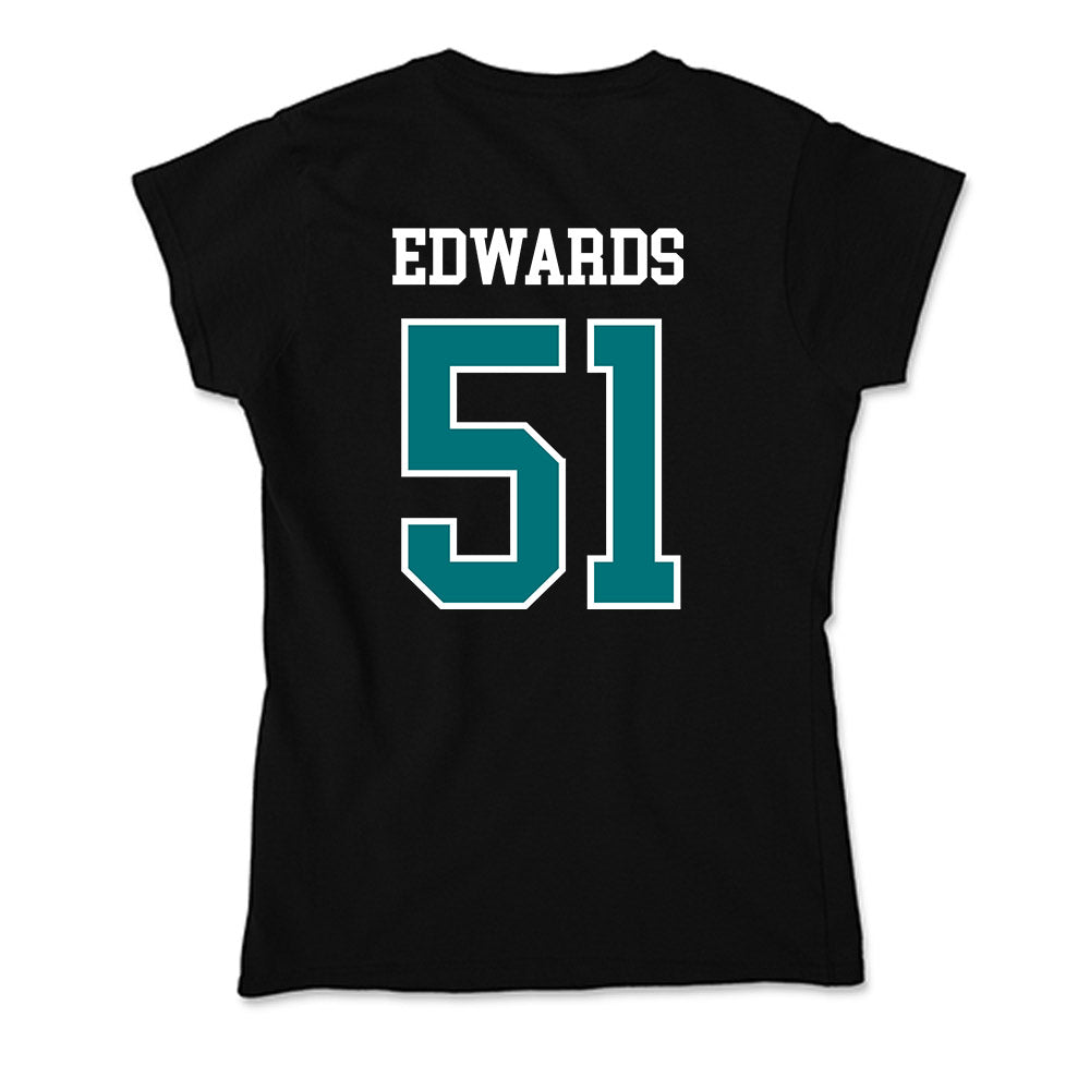 Coastal Carolina - NCAA Football : Heston Edwards - Soft Style Women’s T-Shirt-1