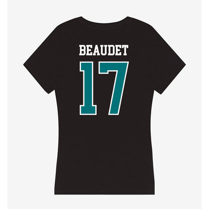 Coastal Carolina - NCAA Women's Lacrosse : Gabi Beaudet - Women's V-Neck T-Shirt-1