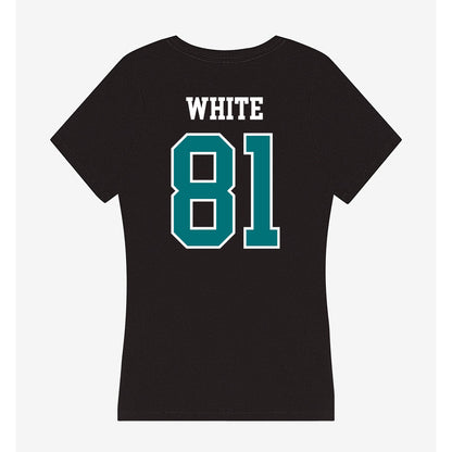 Coastal Carolina - NCAA Football : Dwayne White - Women's V-Neck T-Shirt-1