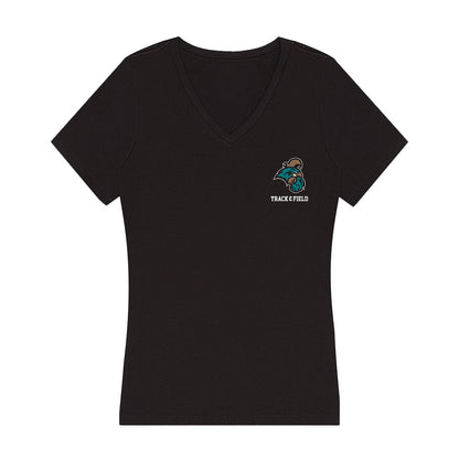 Coastal Carolina - NCAA Men's Track & Field : Garrett Wilkins - Women's V-Neck T-Shirt-0
