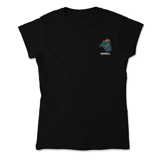 Coastal Carolina - NCAA Baseball : Jackson Winer - Soft Style Women’s T-Shirt-0