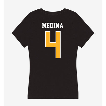 Towson - NCAA Softball : Amanda Medina - Women's V-Neck T-Shirt-1