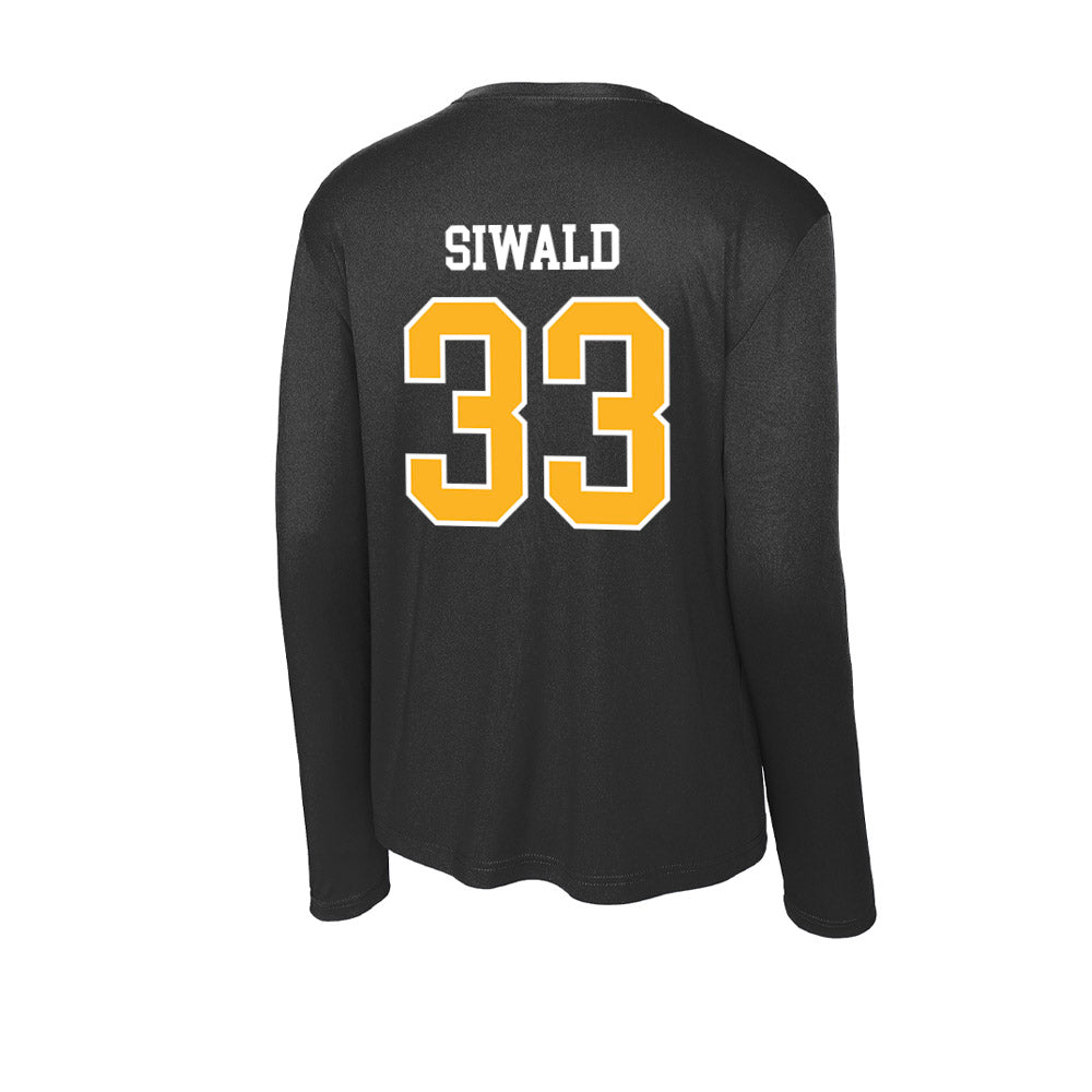 Towson - NCAA Football : Ashton Siwald - Activewear Long Sleeve T-Shirt-1