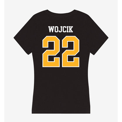 Towson - NCAA Women's Lacrosse : Bella Wojcik - Women's V-Neck T-Shirt-1