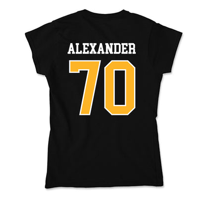 Towson - NCAA Football : T'Khi Alexander - Soft Style Women’s T-Shirt-1