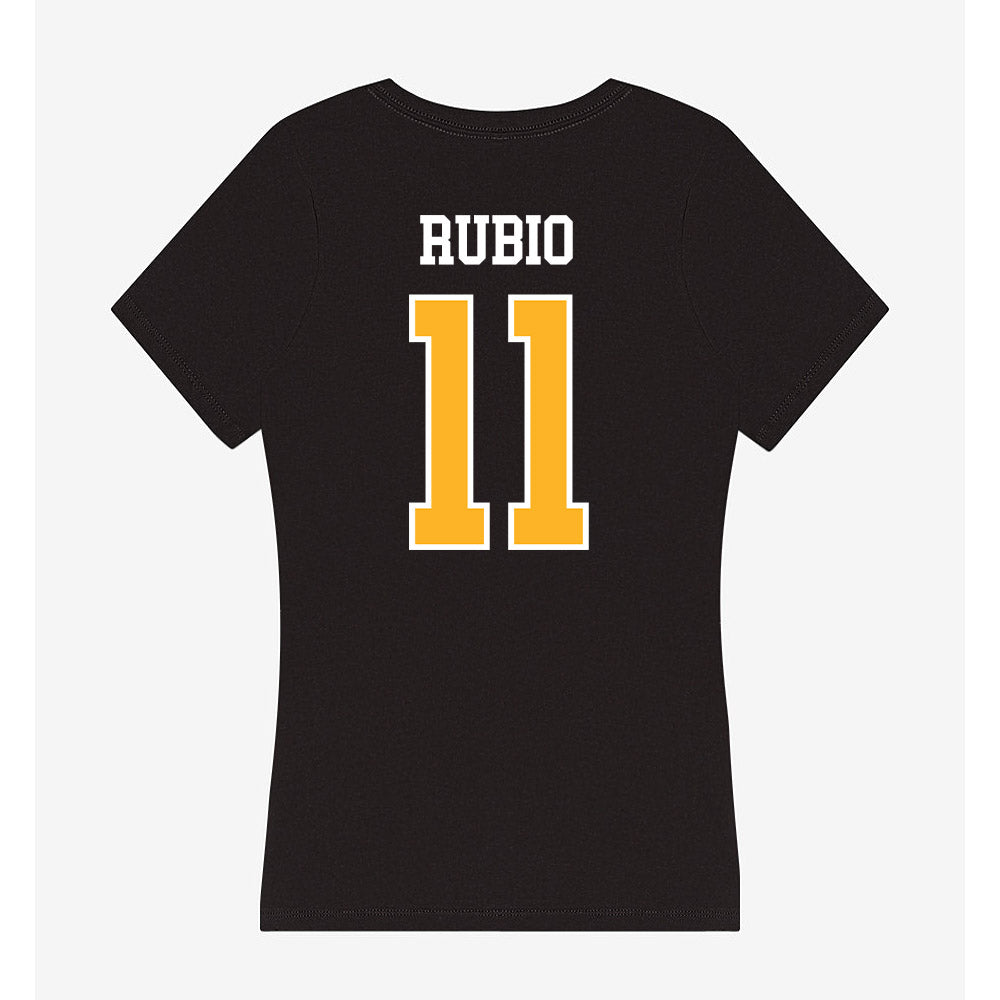 Towson - NCAA Women's Soccer : Emely Rubio - Women's V-Neck T-Shirt-1