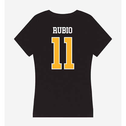 Towson - NCAA Women's Soccer : Emely Rubio - Women's V-Neck T-Shirt-1