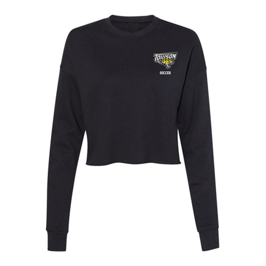 Towson - NCAA Women's Soccer : Emely Rubio - Women's Cropped Crew Fleece-0
