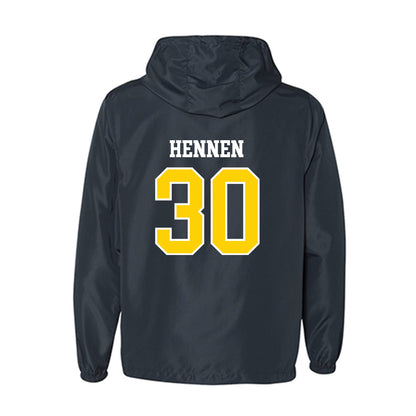 AU - NCAA Baseball : J.D. Hennen - Windbreaker-1