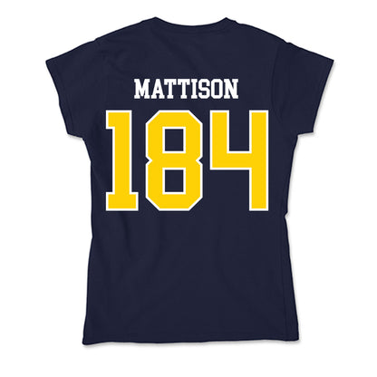 AU - NCAA Wrestling : Aidan Mattison - Soft Style Women’s T-Shirt-1
