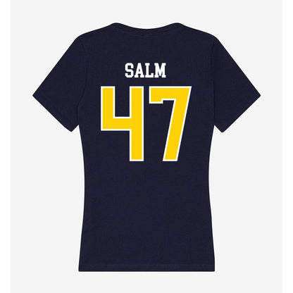 AU - NCAA Football : Brock Salm - Women's V-Neck T-Shirt-1