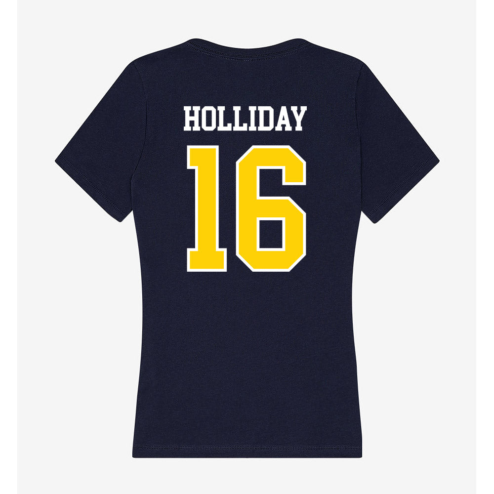 AU - NCAA Football : RJ Holliday - Women's V-Neck T-Shirt-1