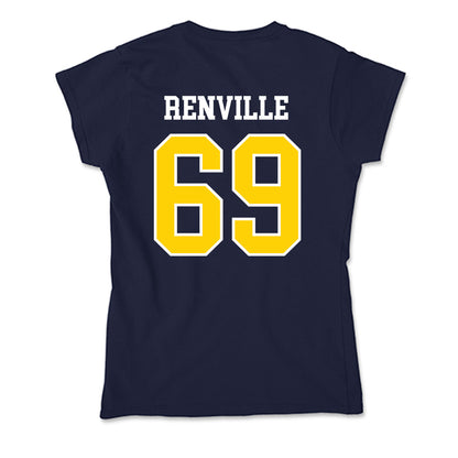 AU - NCAA Football : Elliott Renville - Soft Style Women’s T-Shirt-1