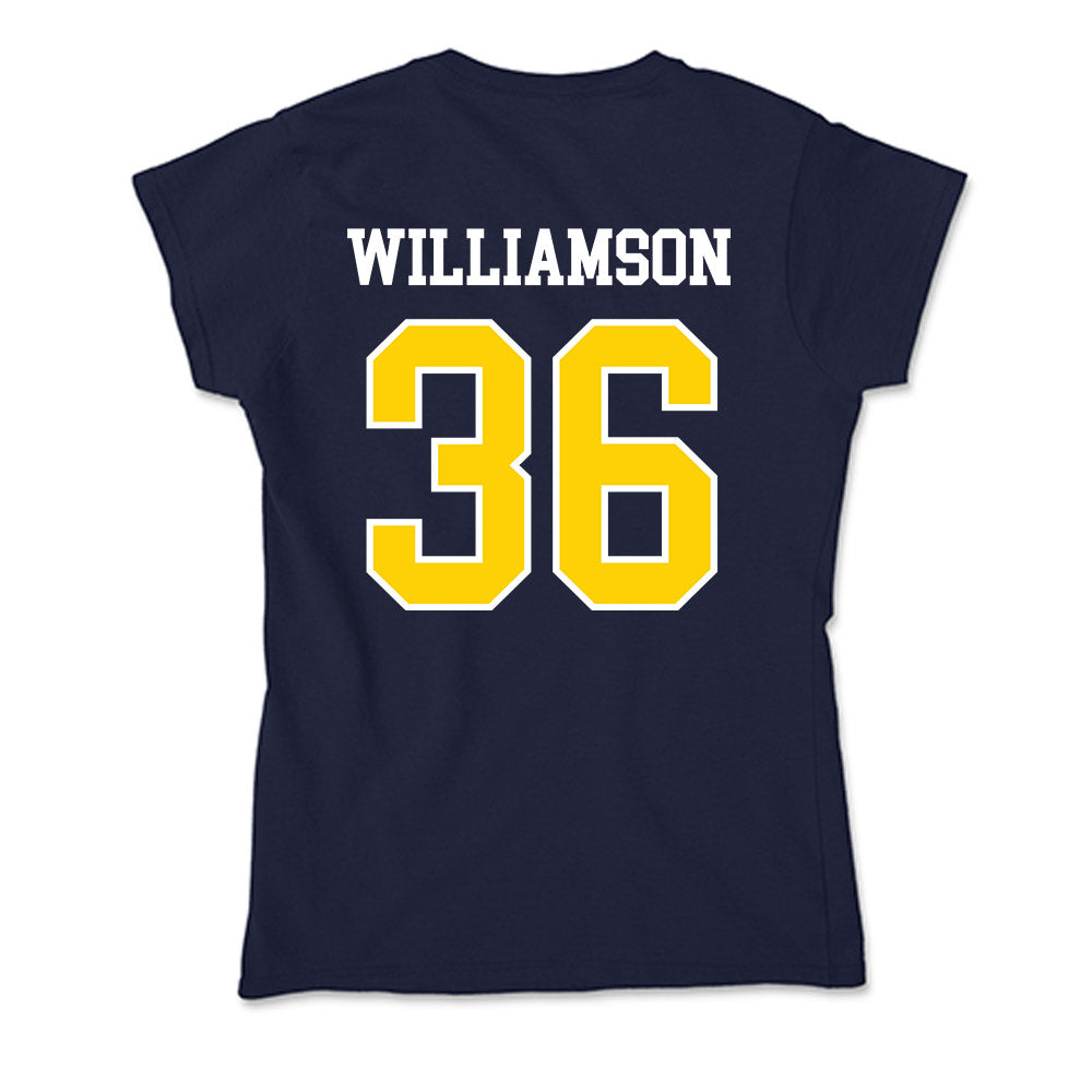 AU - NCAA Football : DeMaris Williamson - Soft Style Women’s T-Shirt-1