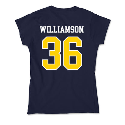AU - NCAA Football : DeMaris Williamson - Soft Style Women’s T-Shirt-1