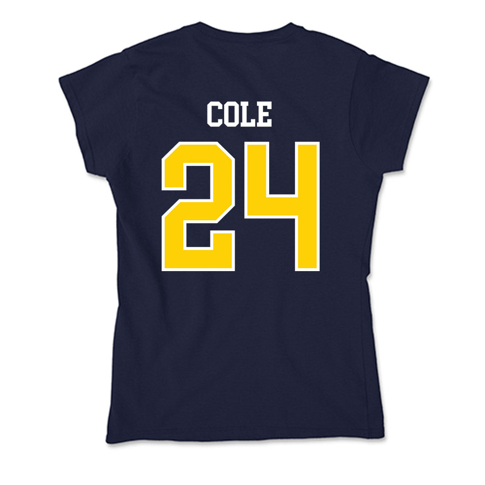AU - NCAA Baseball : Ethan Cole - Soft Style Women’s T-Shirt-1