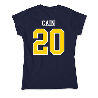 AU - NCAA Softball : Andrea Cain - Soft Style Women’s T-Shirt-1