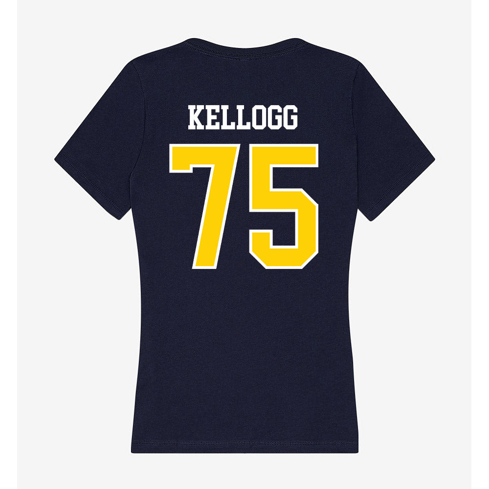 AU - NCAA Football : Preston Kellogg - Women's V-Neck T-Shirt-1