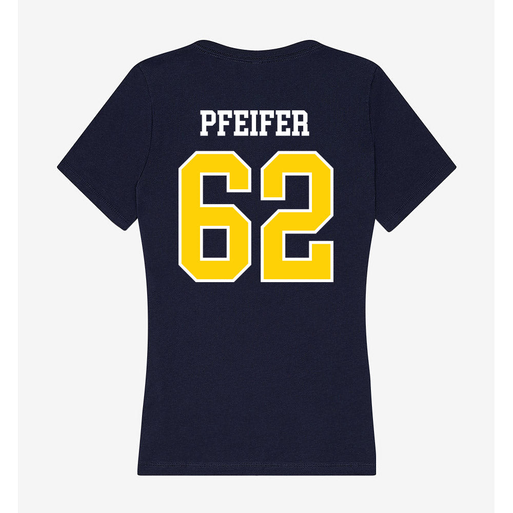 AU - NCAA Football : Brady Pfeifer - Women's V-Neck T-Shirt-1