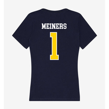 AU - NCAA Baseball : Tate Meiners - Women's V-Neck T-Shirt-1