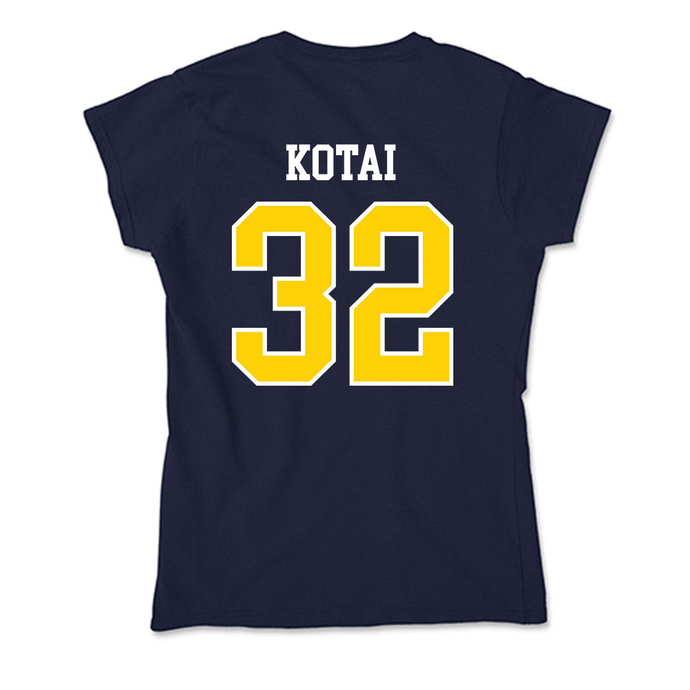 AU - NCAA Men's Ice Hockey : Josh Kotai - Soft Style Women’s T-Shirt-1