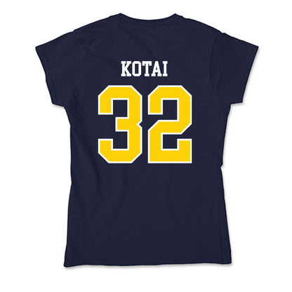 AU - NCAA Men's Ice Hockey : Josh Kotai - Soft Style Women’s T-Shirt-1
