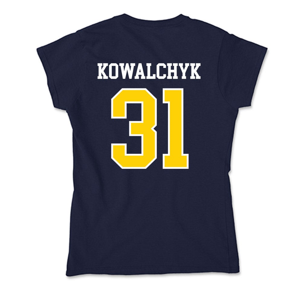 AU - NCAA Women's Soccer : Ava Kowalchyk - Soft Style Women’s T-Shirt-1
