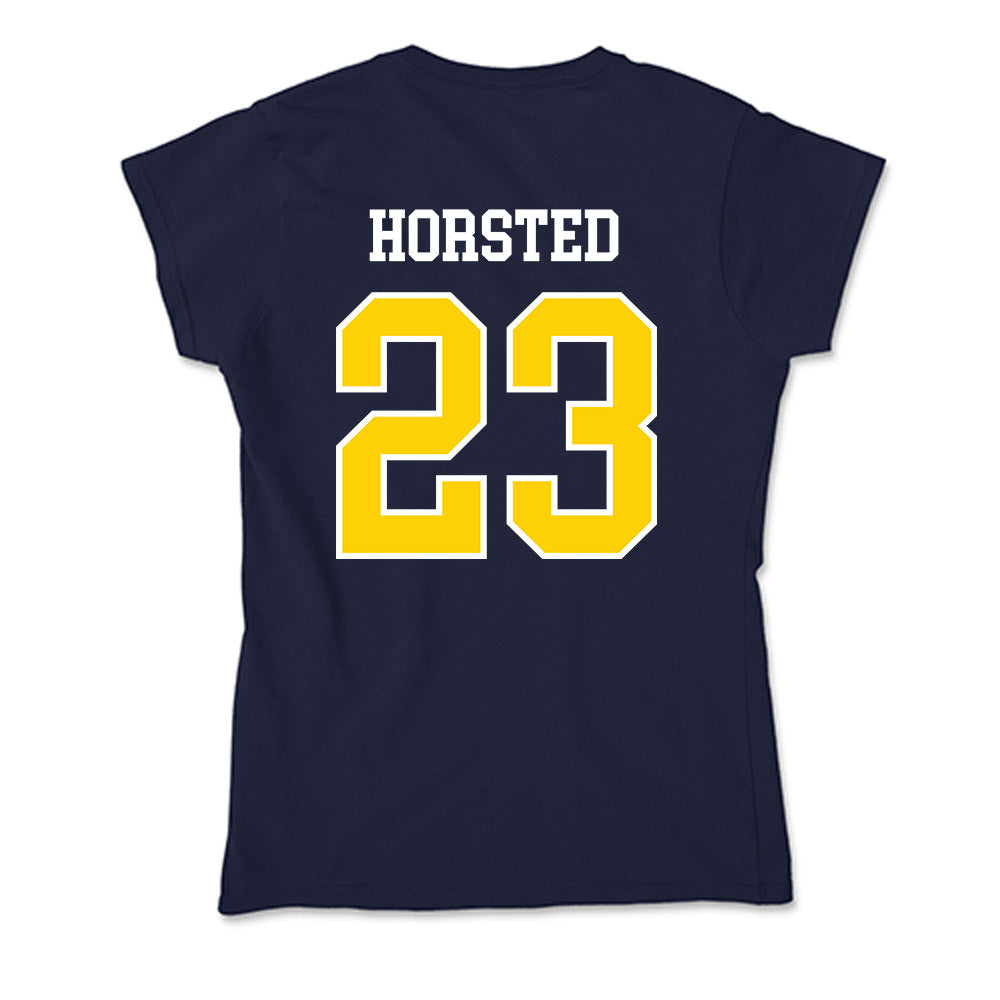 AU - NCAA Women's Soccer : Marie Horsted - Soft Style Women’s T-Shirt-1