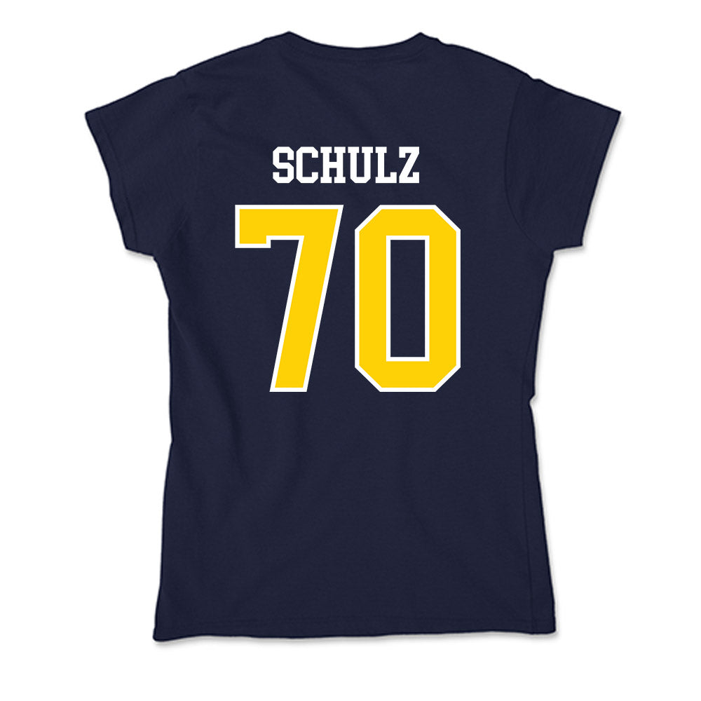 AU - NCAA Football : Joey Schulz - Soft Style Women’s T-Shirt-1