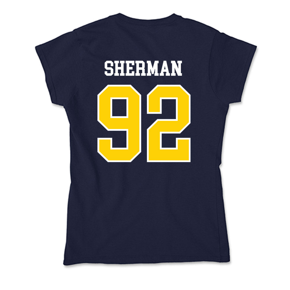 AU - NCAA Football : Gradee Sherman - Soft Style Women’s T-Shirt-1