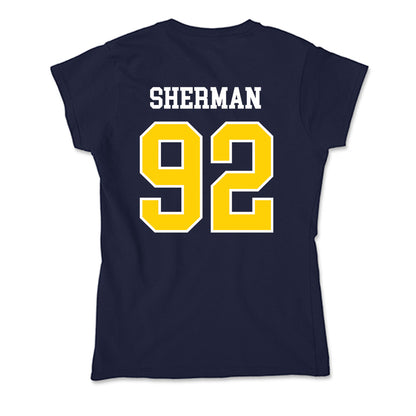 AU - NCAA Football : Gradee Sherman - Soft Style Women’s T-Shirt-1