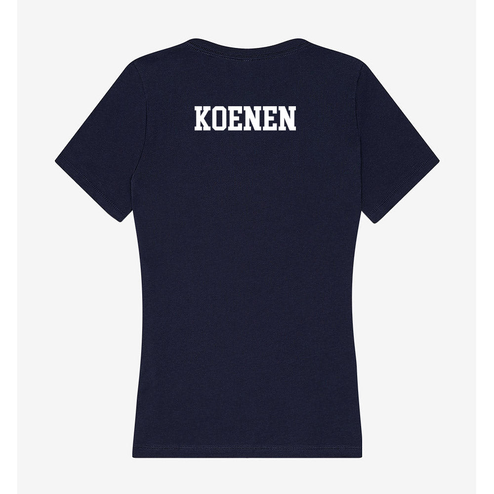 AU - NCAA Wrestling : Luke Koenen - Women's V-Neck T-Shirt-1