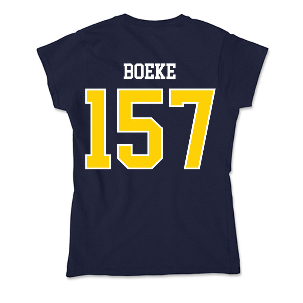 AU - NCAA Wrestling : Kyle Boeke - Soft Style Women’s T-Shirt-1